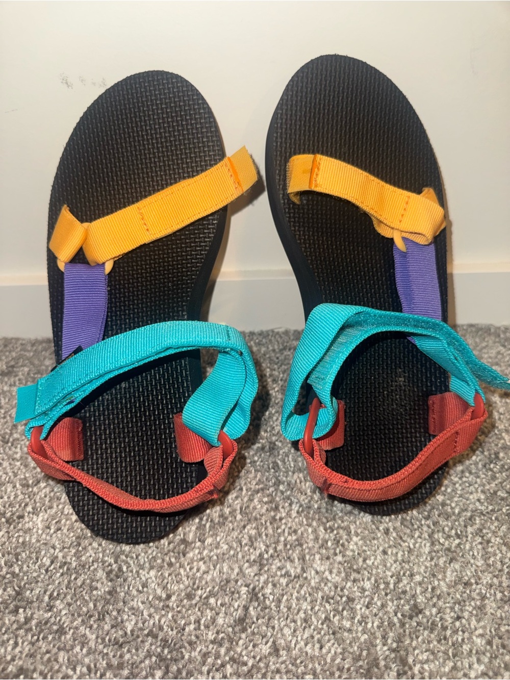 Teva Multicolor Midform Sandals with Adjustable Straps